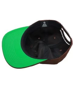 ACE TRUCKS Stamp Snapback - Chocolate Brown -Skateboard Kortingswinkel ace trucks stamp snapback chocolate brown 3