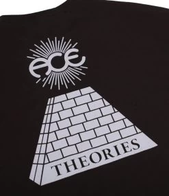 ACE TRUCKS Theoramid T-Shirt - Black -Skateboard Kortingswinkel ace trucks theoramid t shirt black 3