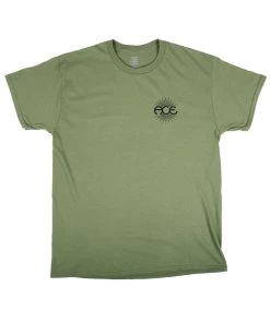 ACE TRUCKS Theoramid T-Shirt - Military Green -Skateboard Kortingswinkel ace trucks theoramid t shirt military green 2