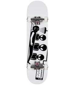Skateboard Kortingswinkel -Skateboard Kortingswinkel alien workshop abduction complete white 70 1