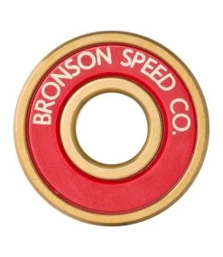 BRONSON SPEED CO. Eric Dressen Pro Bearings G3 - Red/Gold 14 BRONSON SPEED CO. Eric Dressen Pro Bearings G3 - Red/Gold -Skateboard Kortingswinkel bronson speed co eric dressen pro bearings g3 red 5