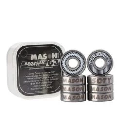 BRONSON SPEED CO. Mason Silva Pro G3 Bearings - White/Black