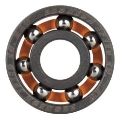 BRONSON SPEED CO. Raw Bearings - Grey/Orange -Skateboard Kortingswinkel bronson speed co raw bearings grey orange 2