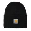CARHARTT Acrylic Watch Hat - Black -Skateboard Kortingswinkel carhartt acrylic watch hat black