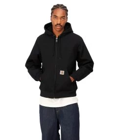 CARHARTT Active Jacket (Winter) - Black/Rigid -Skateboard Kortingswinkel carhartt active jacket winter black rigid 4