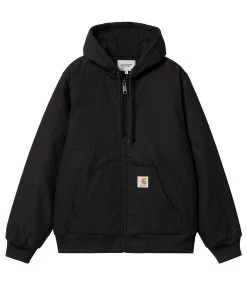 CARHARTT Active Jacket (Winter) - Black/Rigid -Skateboard Kortingswinkel carhartt active jacket winter black rigid 5