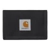 CARHARTT Alec Wallet - Black -Skateboard Kortingswinkel carhartt alec wallet black