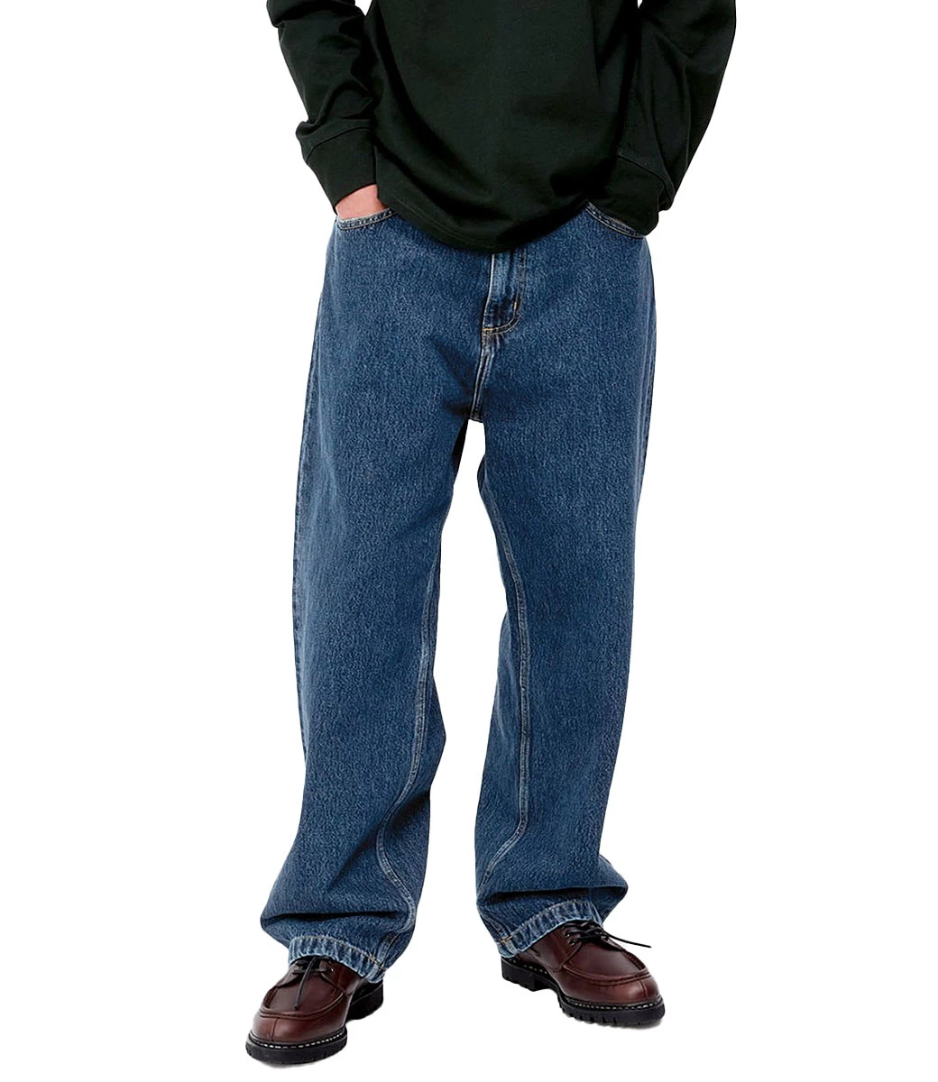 CARHARTT Brandon Pant - Blue/Stone Washed 4 CARHARTT Brandon Pant - Blue/Stone Washed - Afbeelding 2