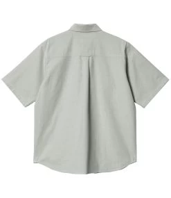 CARHARTT Braxton Shirt - Yucca/White -Skateboard Kortingswinkel carhartt braxton shirt yucca white 4