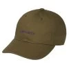 CARHARTT Canvas Script Cap - Highland/Cassis 1 CARHARTT Canvas Script Cap - Highland/Cassis -Skateboard Kortingswinkel carhartt canvas script cap highland cassis