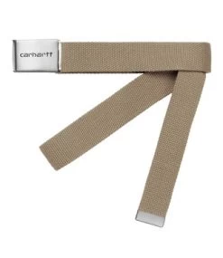 CARHARTT Clip Belt Chrome - Leather