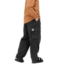 CARHARTT Cole Cargo Pant - Black Garment Dyed