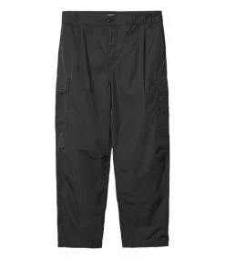 CARHARTT Cole Cargo Pant - Black Garment Dyed -Skateboard Kortingswinkel carhartt cole cargo pant black garment dyed 3