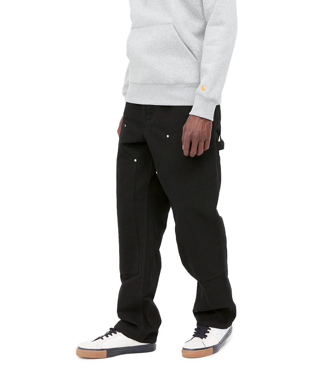 CARHARTT Double Knee Pant - Black/Rinsed 4 CARHARTT Double Knee Pant - Black/Rinsed - Afbeelding 2
