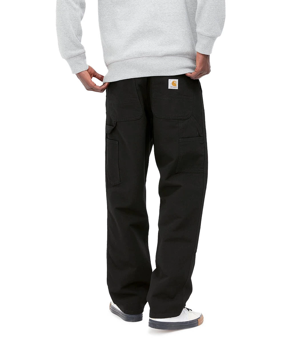 CARHARTT Double Knee Pant - Black/Rinsed 5 CARHARTT Double Knee Pant - Black/Rinsed - Afbeelding 3