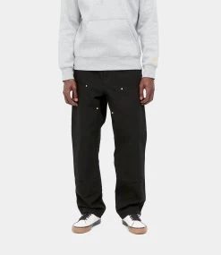 CARHARTT Double Knee Pant - Black/Rinsed 13 CARHARTT Double Knee Pant - Black/Rinsed -Skateboard Kortingswinkel carhartt double knee pant black rinsed 3