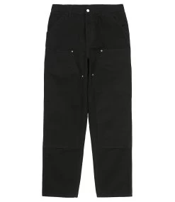 CARHARTT Double Knee Pant - Black/Rinsed 15 CARHARTT Double Knee Pant - Black/Rinsed -Skateboard Kortingswinkel carhartt double knee pant black rinsed 5