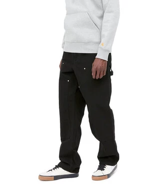 CARHARTT Double Knee Pant - Black/Rinsed 3 CARHARTT Double Knee Pant - Black/Rinsed