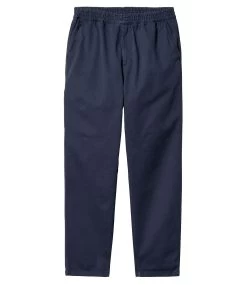 CARHARTT Flint Pant - Blue/Garment Dyed -Skateboard Kortingswinkel carhartt flint pant blue garment dyed 2