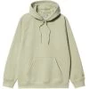 CARHARTT Hooded Chase Sweat - Agave/Gold 1 CARHARTT Hooded Chase Sweat - Agave/Gold -Skateboard Kortingswinkel carhartt hooded chase sweat agave gold
