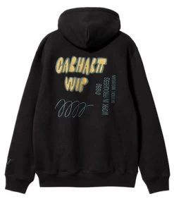 CARHARTT Hooded Signature Sweat - Black