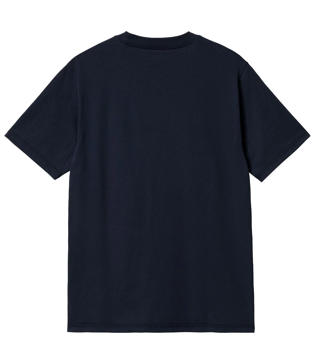 CARHARTT Liquid Script T-Shirt - Blue 5 CARHARTT Liquid Script T-Shirt - Blue - Afbeelding 3