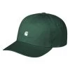 CARHARTT Madison Logo Cap - Discovery Green/Wax -Skateboard Kortingswinkel carhartt madison logo cap discovery green wax