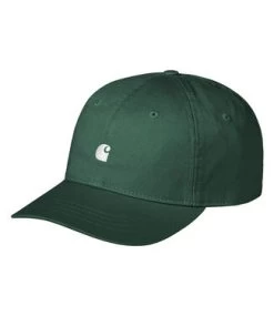CARHARTT Madison Logo Cap - Discovery Green/Wax