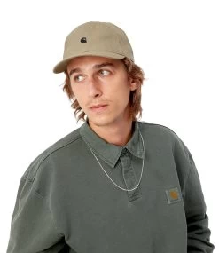 CARHARTT Madison Logo Cap - Leather/Black 9 CARHARTT Madison Logo Cap - Leather/Black -Skateboard Kortingswinkel carhartt madison logo cap leather black 3