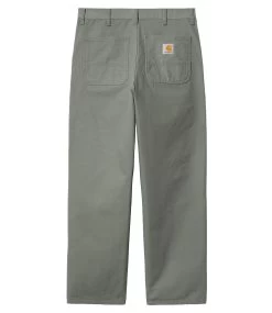 CARHARTT Simple Pant - Smoke Green/Rinsed -Skateboard Kortingswinkel carhartt simple pant smoke green rinsed 2