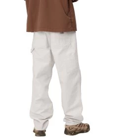 CARHARTT Single Knee Pant - Salt/Aged Canvas -Skateboard Kortingswinkel carhartt single knee pant salt aged canvas 2