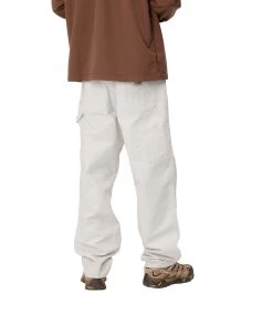 CARHARTT Single Knee Pant - Salt/Aged Canvas -Skateboard Kortingswinkel carhartt single knee pant salt aged canvas 6