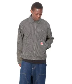 CARHARTT Terrell Jacket - Dark Navy/Wax/Rinsed -Skateboard Kortingswinkel carhartt terrell jacket dark navy wax rinsed 3