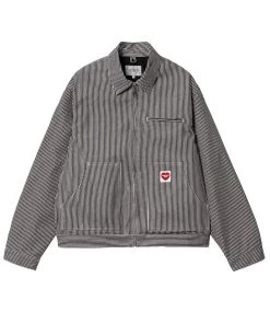 CARHARTT Terrell Jacket - Dark Navy/Wax/Rinsed -Skateboard Kortingswinkel carhartt terrell jacket dark navy wax rinsed 5