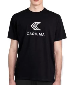 CARIUMA T-Shirt - Black/Off White Logo -Skateboard Kortingswinkel cariuma t shirt black off white logo 2