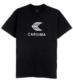 CARIUMA T-Shirt - Black/Off White Logo