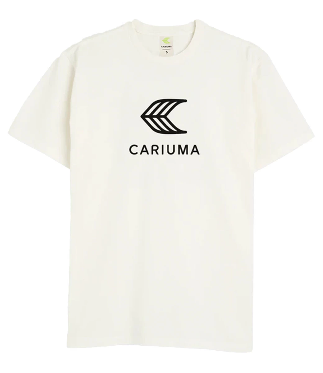 CARIUMA Team T-Shirt - Off White/Black Logo 4 CARIUMA Team T-Shirt - Off White/Black Logo - Afbeelding 2