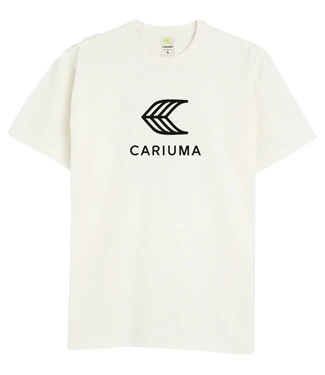 CARIUMA Team T-Shirt - Off White/Black Logo 3 CARIUMA Team T-Shirt - Off White/Black Logo
