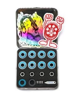 CORTINA Elijah Berle Signature Series Bearing - Blue/Silver -Skateboard Kortingswinkel cortina elijah berle signature series bearing blue 1