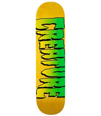 CREATURE Logo Stumps Deck Yellow - 8.0 3 CREATURE Logo Stumps Deck Yellow - 8.0