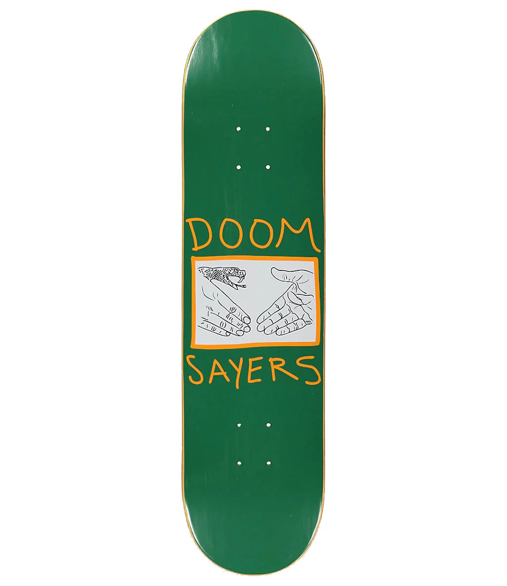 DOOM SAYERS Snake Shake Deck Forest Green - 8.0 4 DOOM SAYERS Snake Shake Deck Forest Green - 8.0 - Afbeelding 2