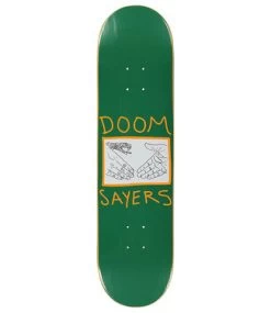DOOM SAYERS Snake Shake Deck Forest Green - 8.0