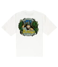 ELEMENT Burleys Jungle Tees - Off White -Skateboard Kortingswinkel element burleys jungle tees off white 4