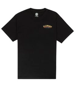 ELEMENT Heliaca Tees - Flint Black -Skateboard Kortingswinkel element heliaca tees flint black 3