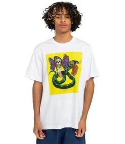 ELEMENT Hirotton Snake T-Shirt - Optic White