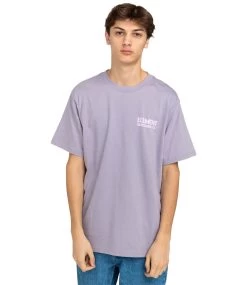 ELEMENT Never Tees - Lavender Gray -Skateboard Kortingswinkel element never tees lavender gray 3