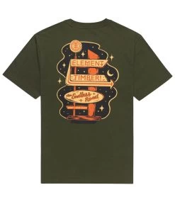 ELEMENT Timber Motel Tees - Forest Night -Skateboard Kortingswinkel element timber motel tees forest night 2