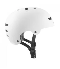 Evolution Helmet Kids Solid Colors - Satin White -Skateboard Kortingswinkel evolution helmet kids solid colors satin white 2
