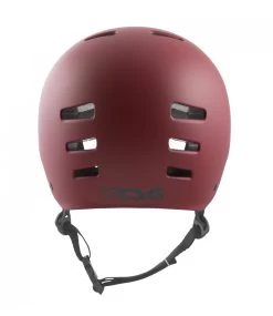 Evolution Helmet Solid Colors - Satin Oxblood -Skateboard Kortingswinkel evolution helmet solid colors satin oxblood 4