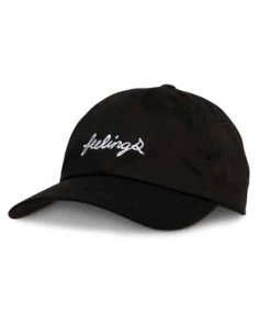 FEELINGS Feelings Logo Cap - Black